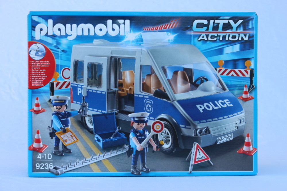 playmobil police roadblock