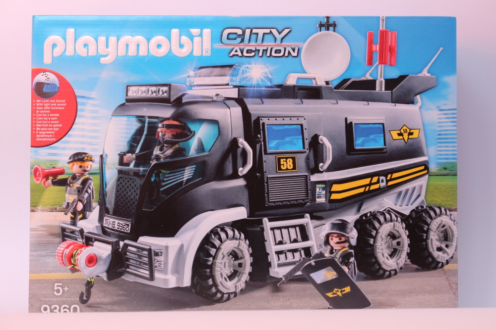 playmobil 9360 swat truck