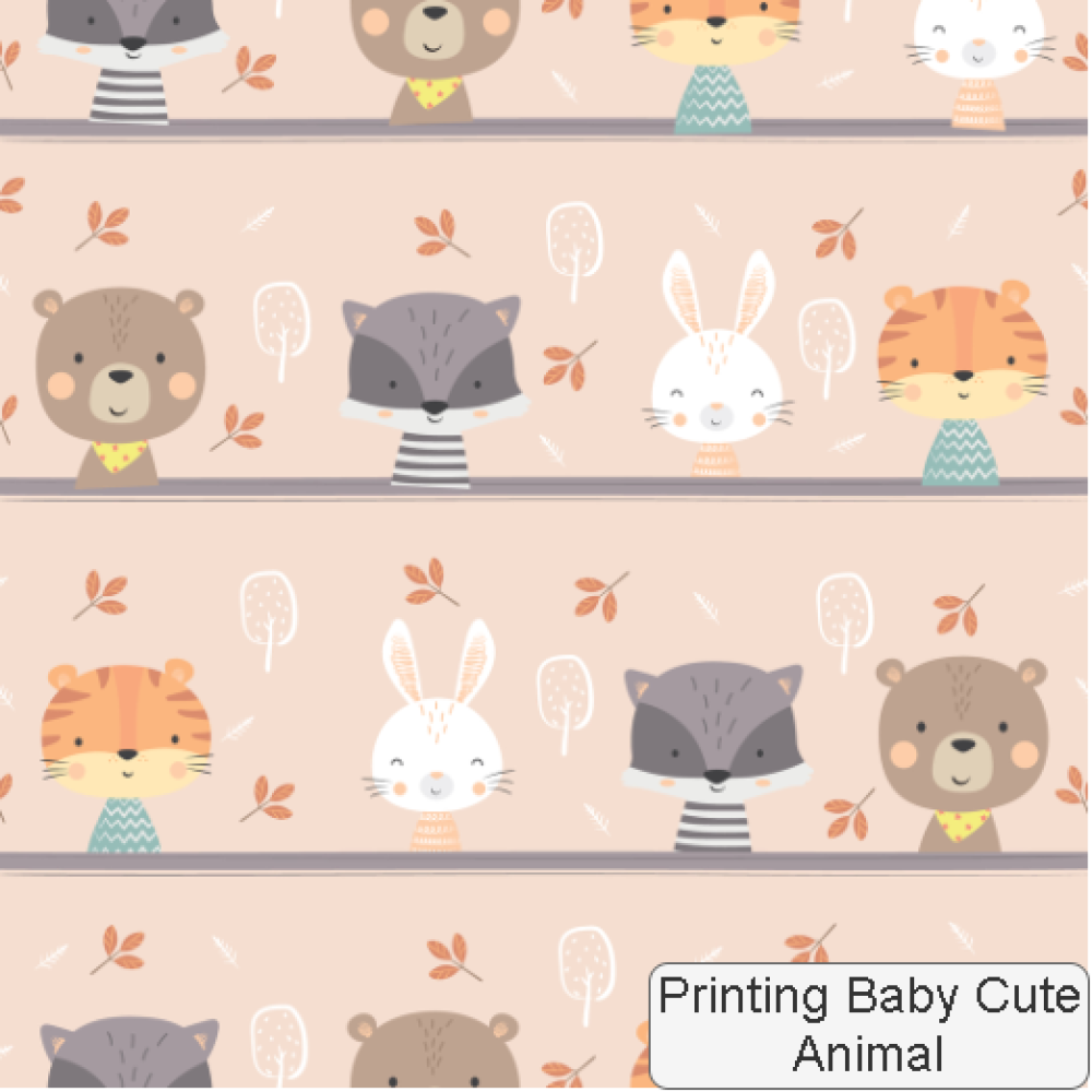 Printing Baby Cute Animal
