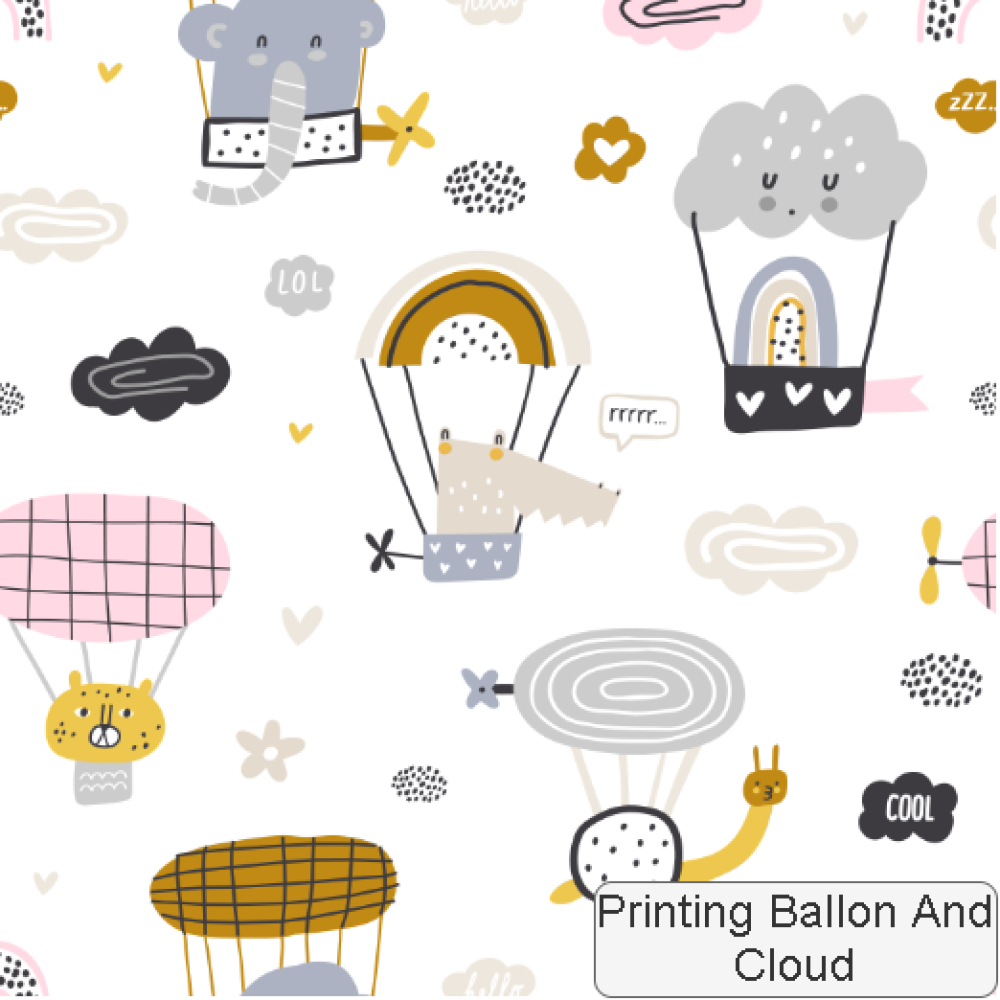 Printing Ballon And Cloud