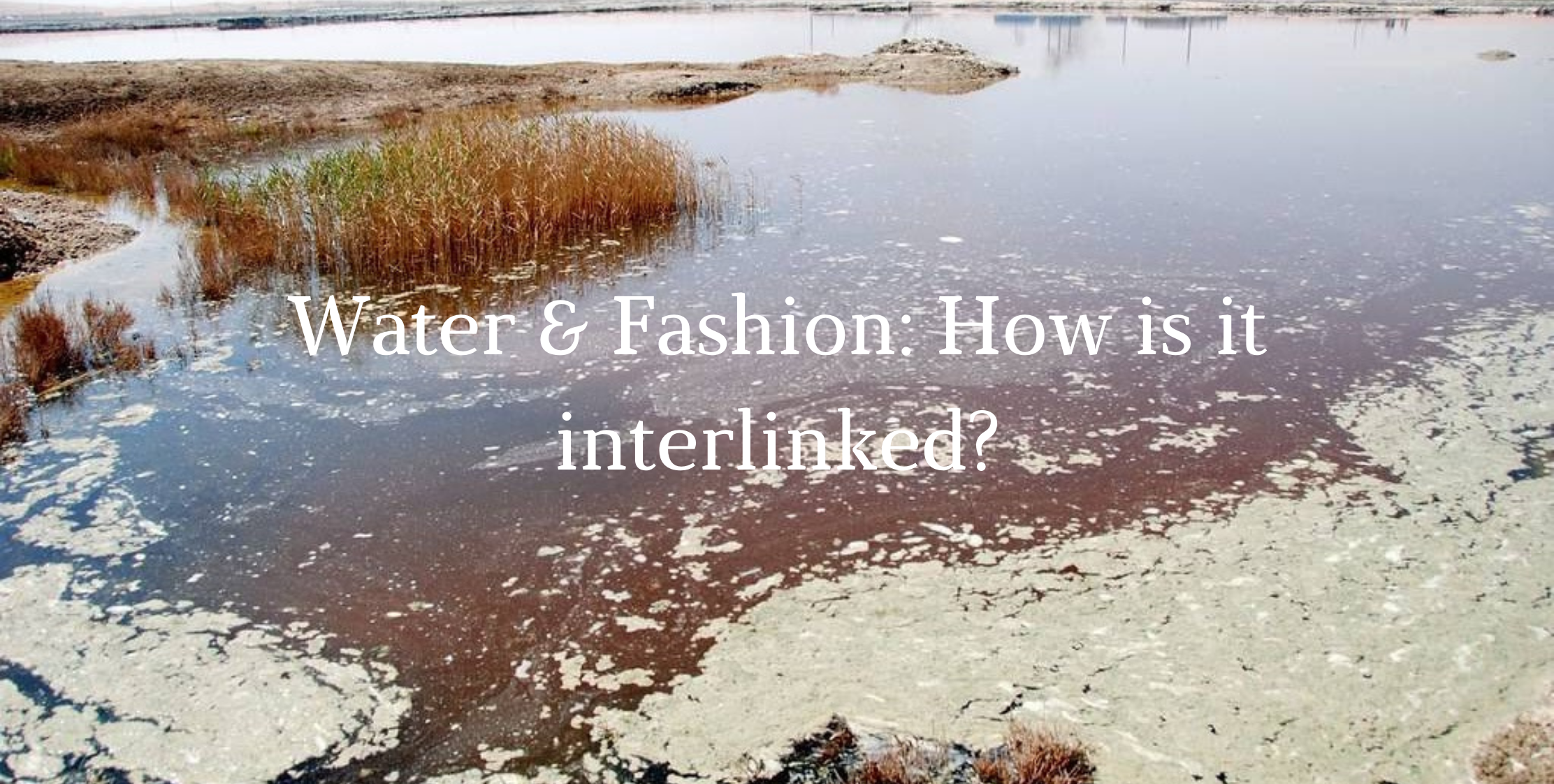 Interrelasi Fashion Terhadap Polusi dan Konsumsi Air