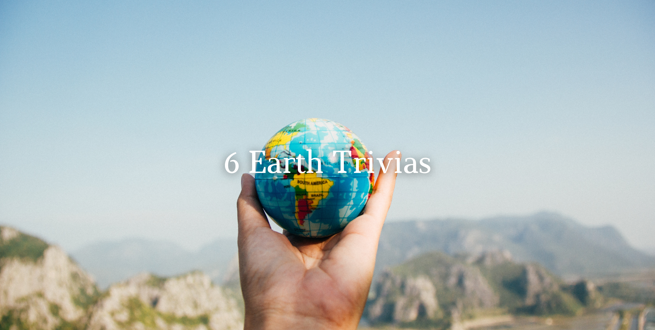 6 Earth Trivias image