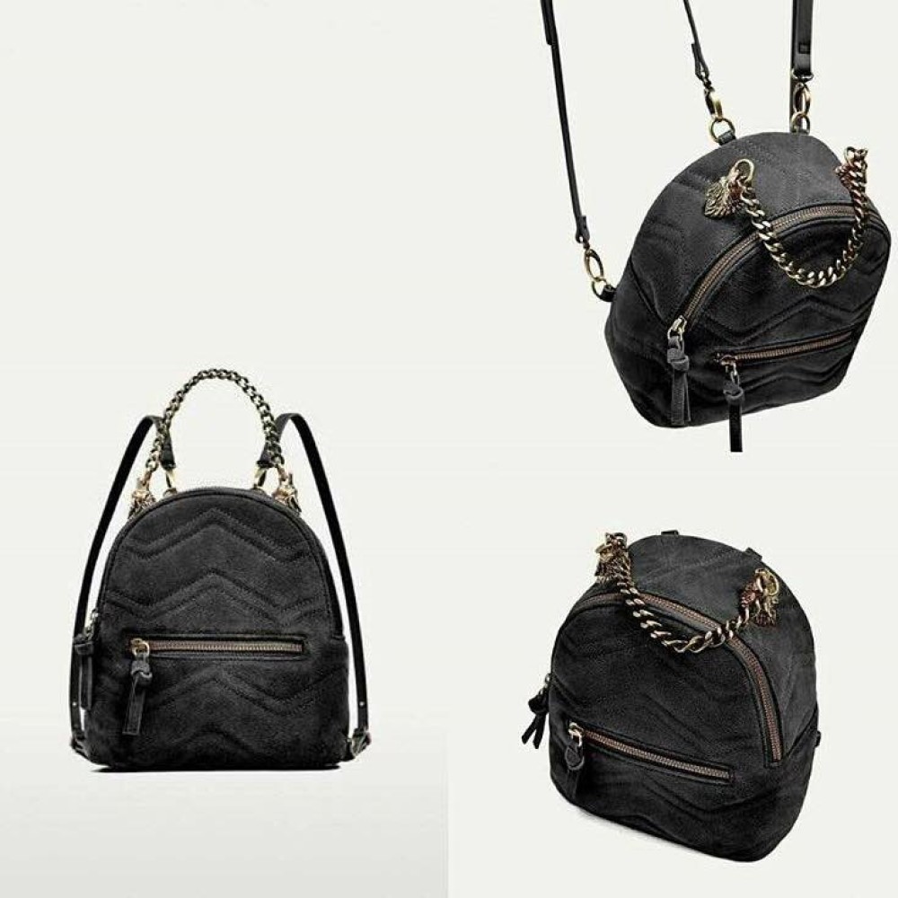 zara mini leather backpack