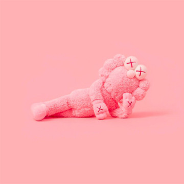 KAWS BFF Plush Pink 2019 Limited Edition