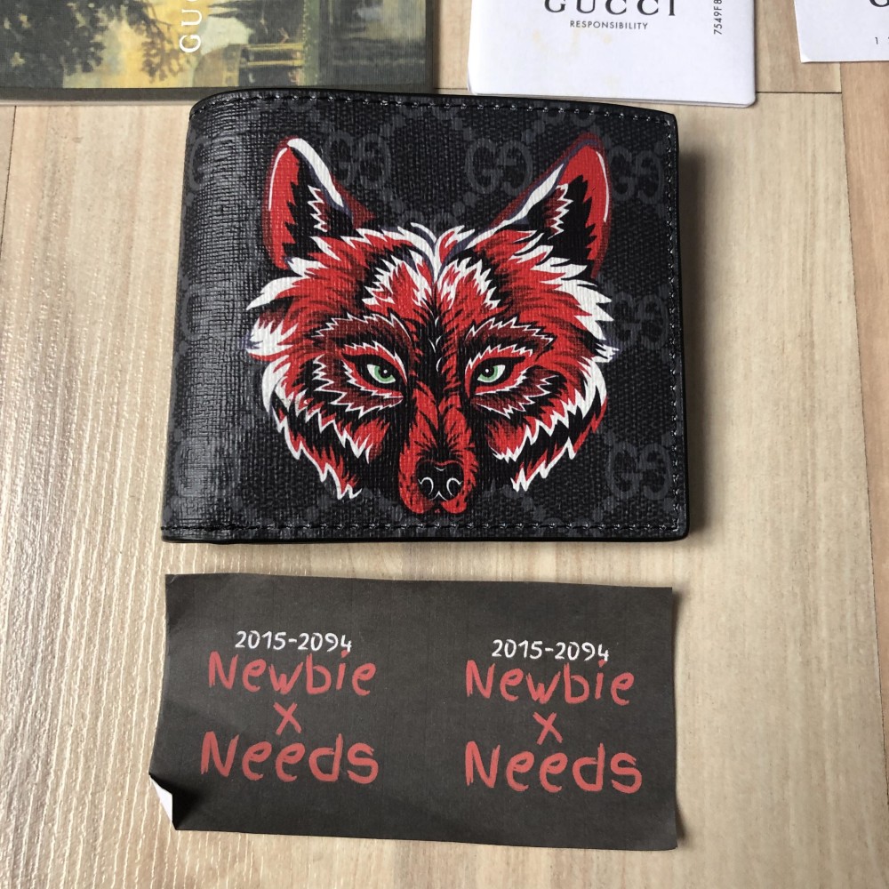 Gucci Wolf Wallet