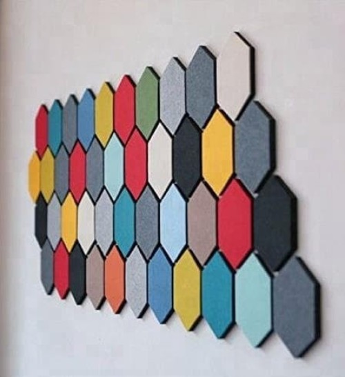 UCHII Hexagon Wallpaper Decorative 1 meter  persegi 68 s 
