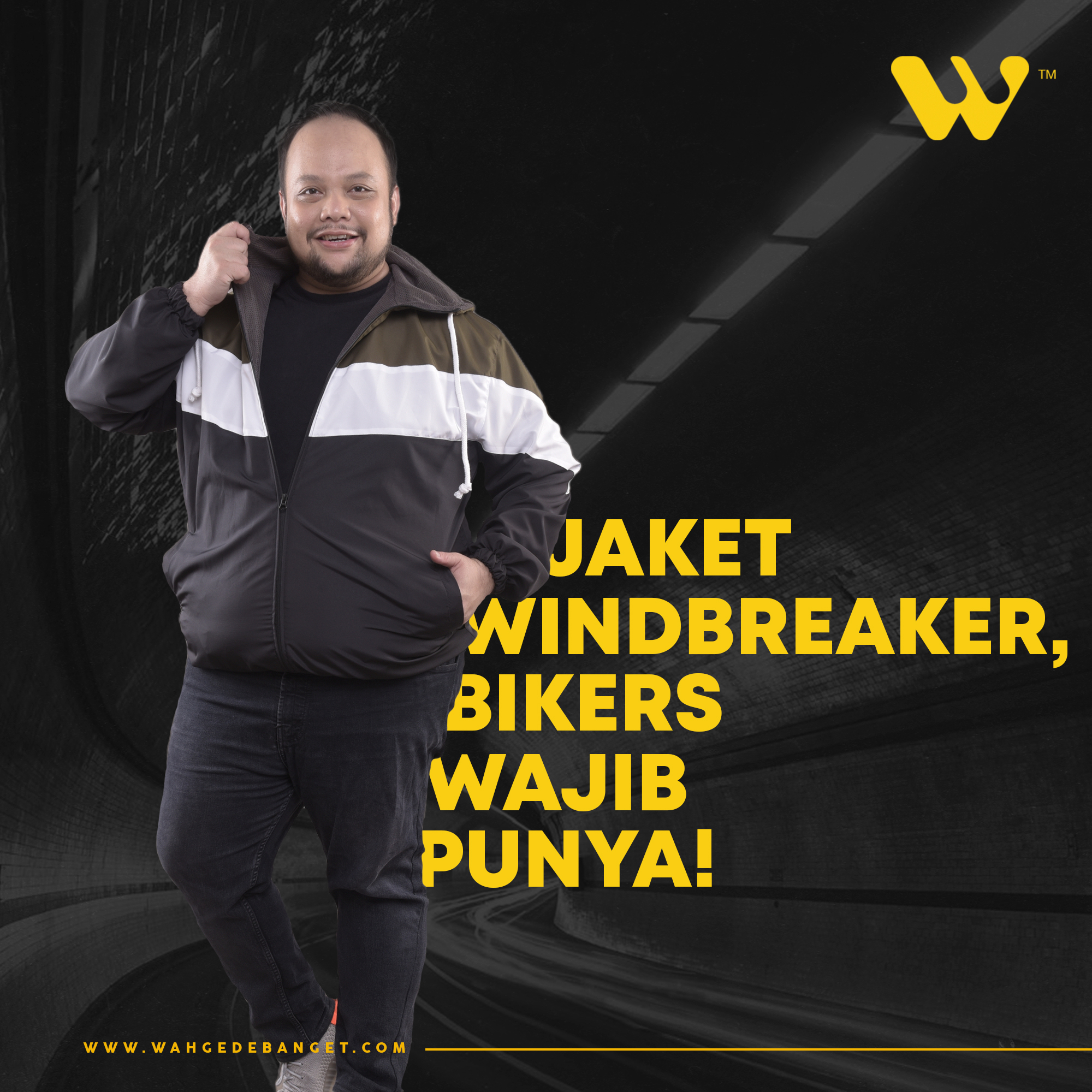 Jaket Windbreaker Bikers Wajib Punya ! image