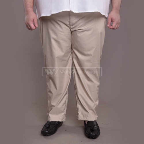 Celana Pria Jumbo Big Size Ukuran Besar WGB LONG CHINO KHAKI