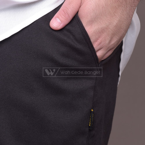 Celana Pria Jumbo Big Size Ukuran Besar WGB LONG CHINO BLACK