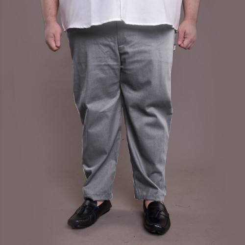 Celana Pria Jumbo Big Size Ukuran Besar WGB LONG CHINO DARK GREY