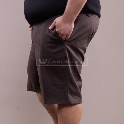 Celana Pria Jumbo Big Size ukuran Besar WGB CHINO SHORT DARK GREY