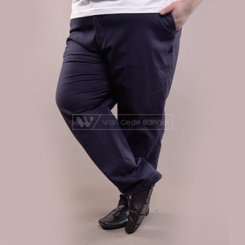 Celana Pria Jumbo Big Size ukuran Besar WGB CHINO PANTS NAVY