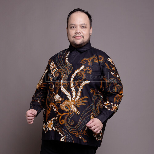 Batik Pria Jumbo Big Size Ukuran Besar WGB CENDRAWASIH