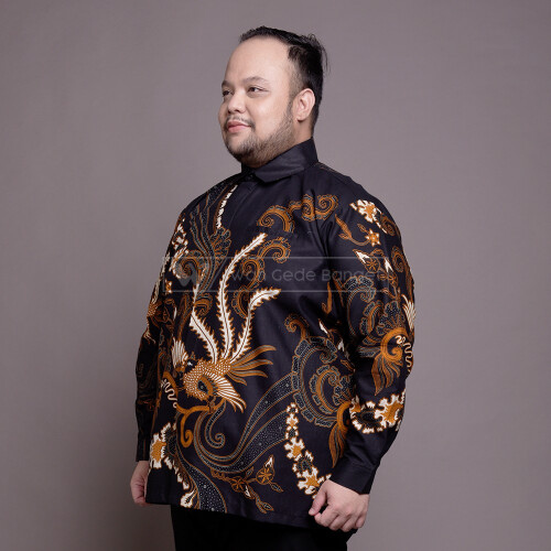 Batik Pria Jumbo Big Size Ukuran Besar WGB CENDRAWASIH
