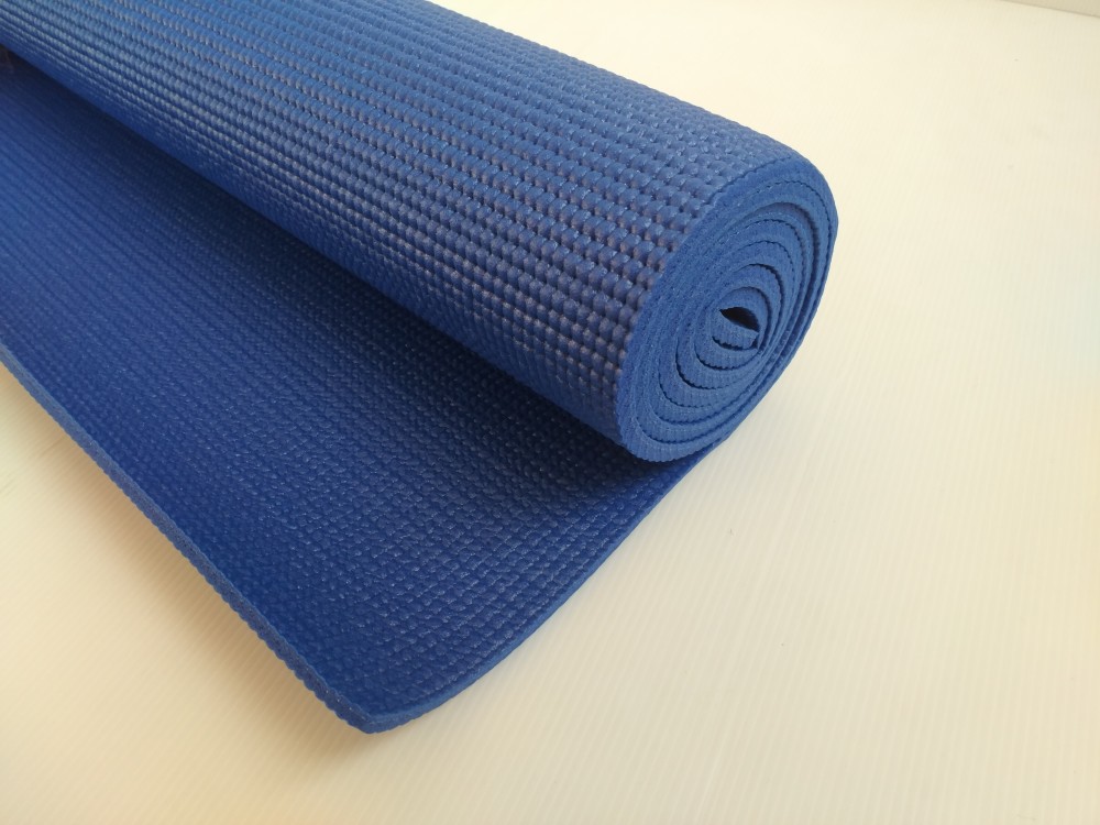  PVC  Yoga  Mat  Blue